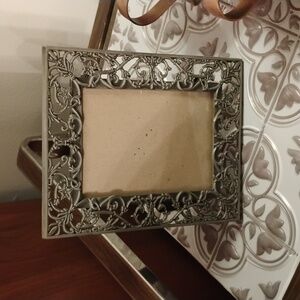 Elegant  Ornate Floral Photo Frame 6.75x5.5"